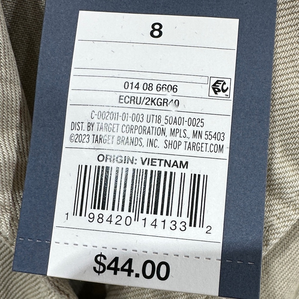 Universal Thread Beige Washed Utility Jumpsuit NWT - image 3